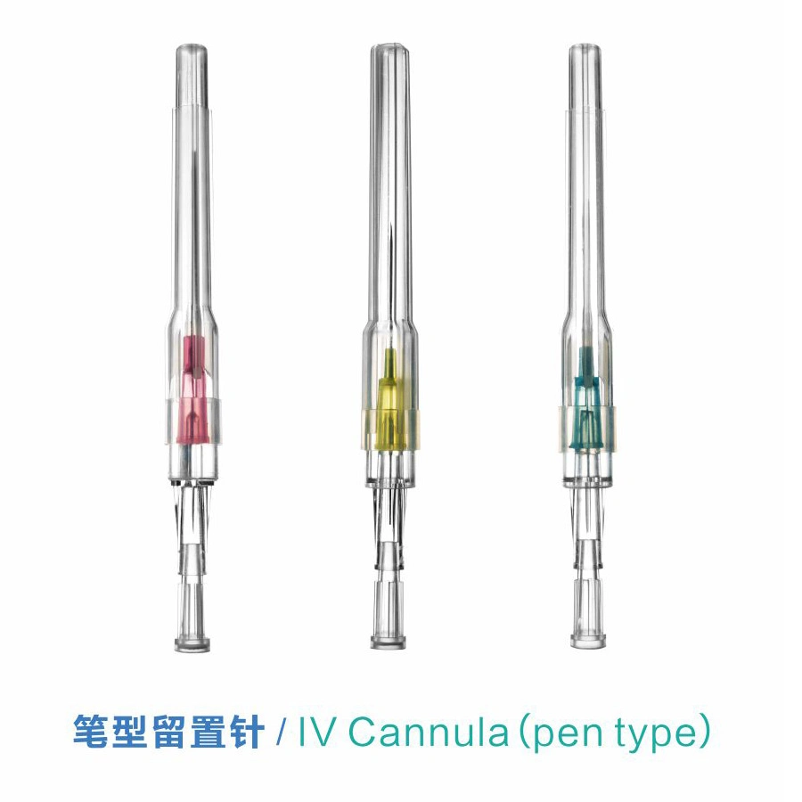 Medical Consumables IV Cannula Catheter Intravenous Catheter with Injection Port 18g/20g/22g/24G