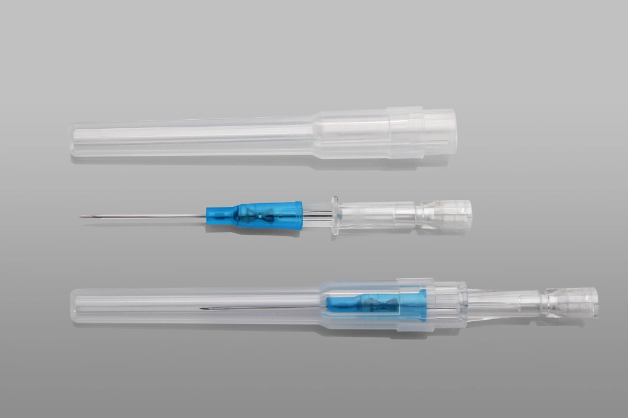 Medical Consumables IV Cannula Catheter Intravenous Catheter with Injection Port 18g/20g/22g/24G