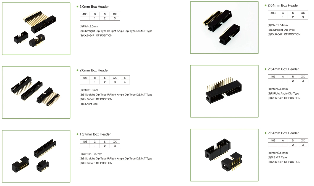 Factory Custom Medical Instruments Ejector Pin Header Pin Connector PCB Connector